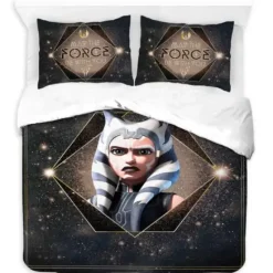 Ahsoka Tano Comforter And Sham Set – Twin / Full / Queen – Star Wars: The Clone Wars