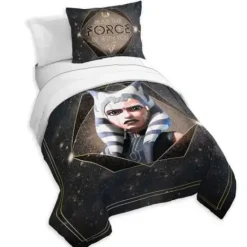 Ahsoka Tano Comforter And Sham Set – Twin / Full / Queen – Star Wars: The Clone Wars