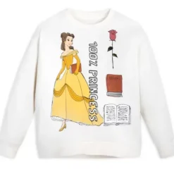 Belle Pullover Sweatshirt For Kids – Beauty And The Beast