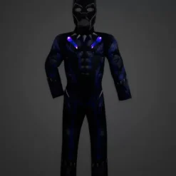 Black Panther Light-Up Costume For Kids