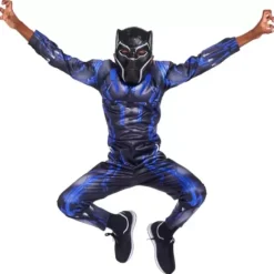 Black Panther Light-Up Costume For Kids