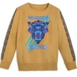 Black Panther: Wakanda Forever Pullover Sweatshirt For Kids