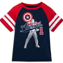 Captain America Athletic T-Shirt For Kids