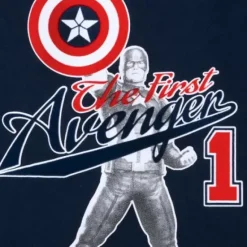 Captain America Athletic T-Shirt For Kids