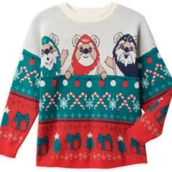 Ewok Christmas Sweater For Kids By Spirit Jersey – Star Wars