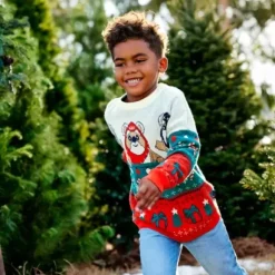 Ewok Christmas Sweater For Kids By Spirit Jersey – Star Wars