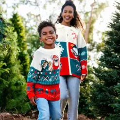 Ewok Christmas Sweater For Kids By Spirit Jersey – Star Wars