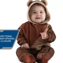 Ewok Costume For Baby By Jazwares – Star Wars: Return Of The Jedi