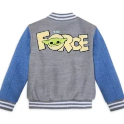Grogu Letterman Jacket For Kids – Star Wars: The Mandalorian
