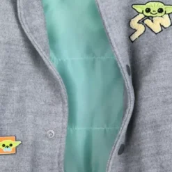 Grogu Letterman Jacket For Kids – Star Wars: The Mandalorian