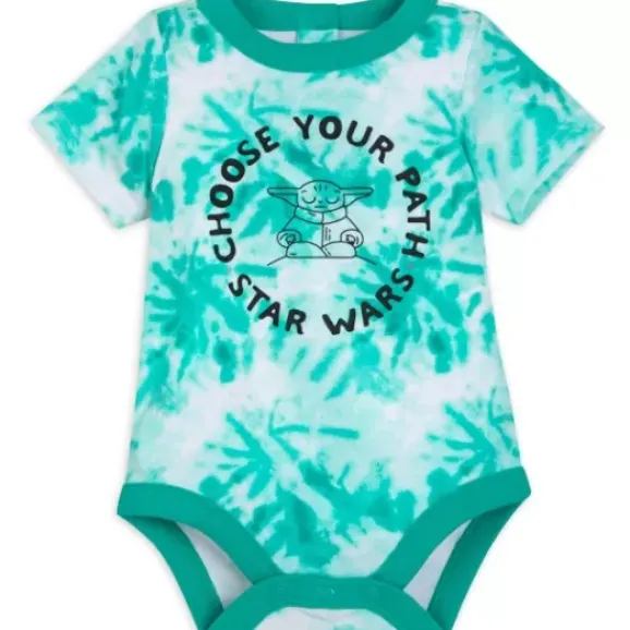 Grogu Tie-Dye Bodysuit For Baby – Star Wars: The Mandalorian