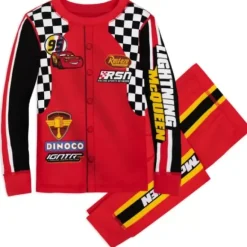 Lightning Mcqueen Racing Suit Costume Pj Pals For Kids – Cars