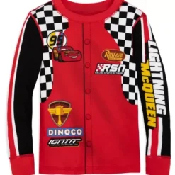 Lightning Mcqueen Racing Suit Costume Pj Pals For Kids – Cars