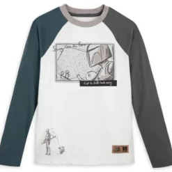 Mandalorian "Strong With The Force" Raglan T-Shirt For Kids