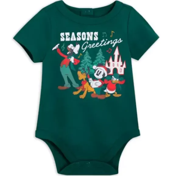 Mickey Mouse And Friends Christmas Sleepwear Set For Baby