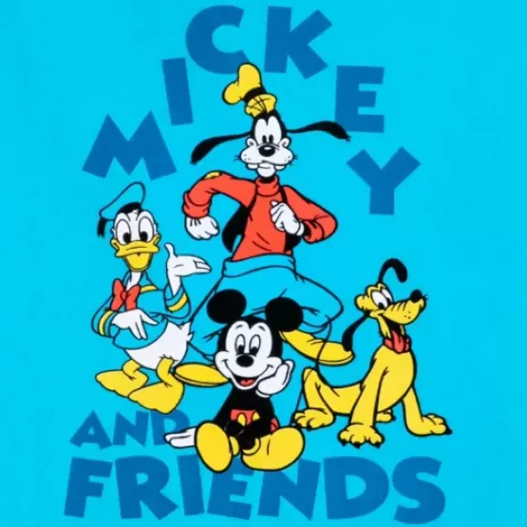 Mickey Mouse And Friends Weekend Vibes T-Shirt For Adults