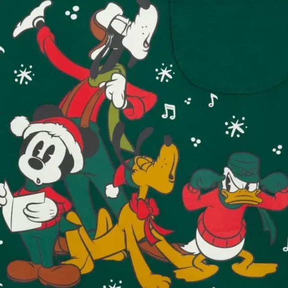 Mickey Mouse And Friends Christmas Long Sleeve T-Shirt For Kids