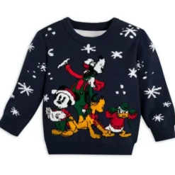Mickey Mouse And Friends Holiday Sweater For Baby