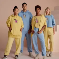 Mickey Mouse Genuine Mousewear Pullover Hoodie For Adults – Gold