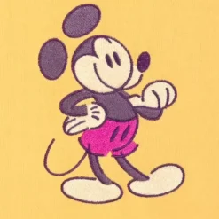 Mickey Mouse Genuine Mousewear Pullover Hoodie For Adults – Gold