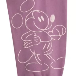 Mickey Mouse Genuine Mousewear Sweatpants For Adults – Plum