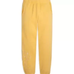 Mickey Mouse Genuine Mousewear Sweatpants For Adults – Gold