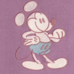 Mickey Mouse Genuine Mousewear Pullover Hoodie For Adults – Plum