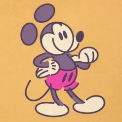 Mickey Mouse Genuine Mousewear T-Shirt For Adults – Gold