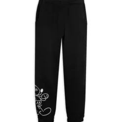 Mickey Mouse Genuine Mousewear Sweatpants For Adults – Black