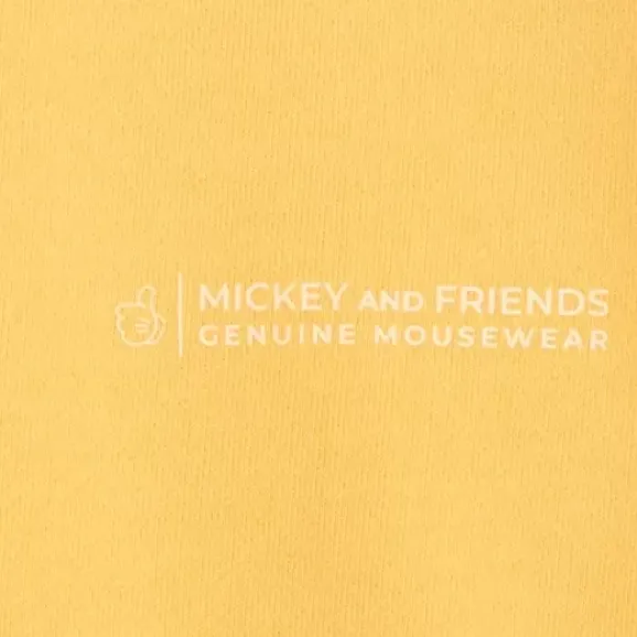 Mickey Mouse Genuine Mousewear Pullover Sweatshirt For Women – Gold