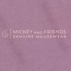 Mickey Mouse Genuine Mousewear T-Shirt For Adults – Plum