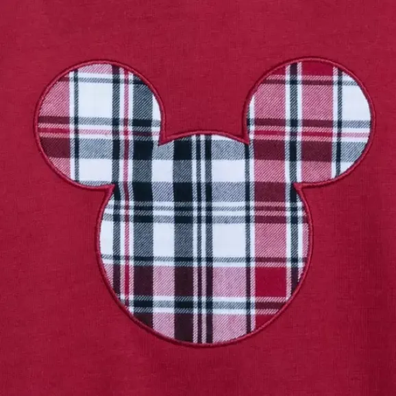 Mickey Mouse Holiday Plaid Sleep Set For Kids