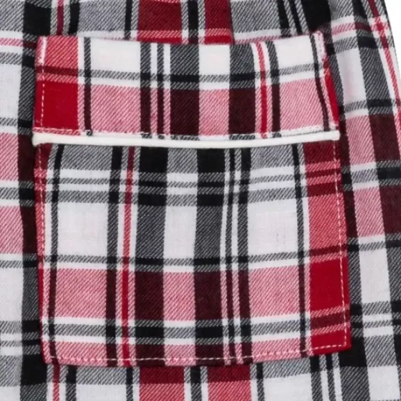 Mickey Mouse Holiday Plaid Sleep Set For Kids