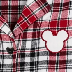 Mickey Mouse Holiday Plaid Sleep Set For Adults