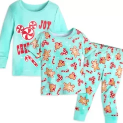 Mickey Mouse Holiday Treats Three-Piece Sleep Set For Baby