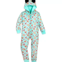 Mickey Mouse Holiday Treats Hooded Romper For Kids