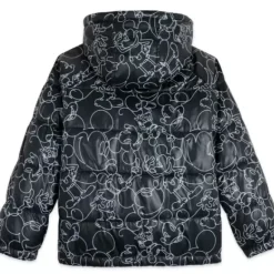 Mickey Mouse Hooded Puff Jacket