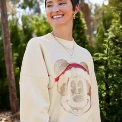 Mickey Mouse Sequined Holiday Spirit Jersey For Adults
