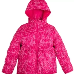 Minnie Mouse Hooded Puff Jacket For Kids