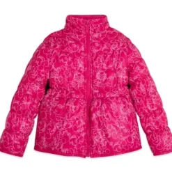 Minnie Mouse Hooded Puff Jacket For Kids
