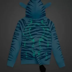 Na'Vi Glow-In-The-Dark Zip Hoodie For Kids – Pandora – The World Of Avatar