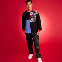 Spider-Man 60Th Anniversary Jogger Sweatpants For Adults By Ashley Eckstein