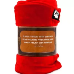 Star Wars Life Day 2022 Fleece Throw With Sleeves