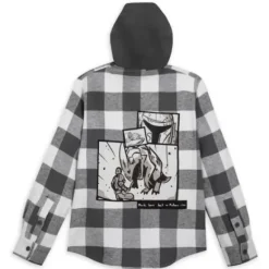 Star Wars: The Mandalorian Hooded Shirt Jacket For Kids