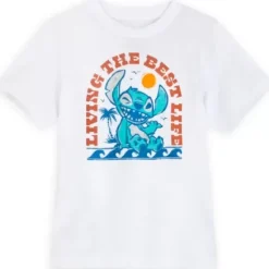 Stitch "Living The Best Life" T-Shirt For Kids – Lilo & Stitch