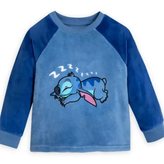 Stitch Pajamas And Pillow Set For Kids