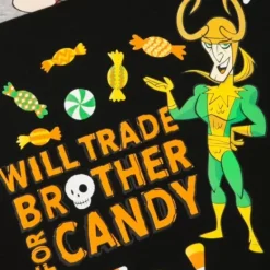 Thor And Loki Halloween Fashion T-Shirt For Kids