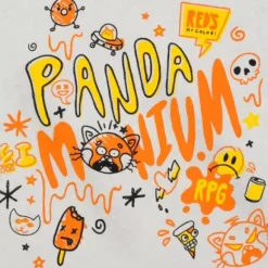 Turning Red Mineral Wash T-Shirt For Kids