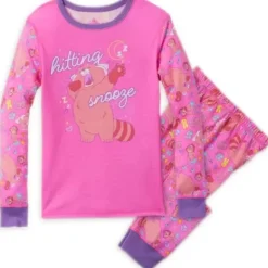 Turning Red Pajama Set For Girls