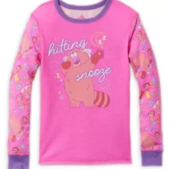 Turning Red Pajama Set For Girls